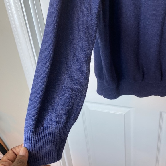 British Khaki Half-Zip Pullover Sweater Size 3XL Big and Tall - Picture 6 of 6